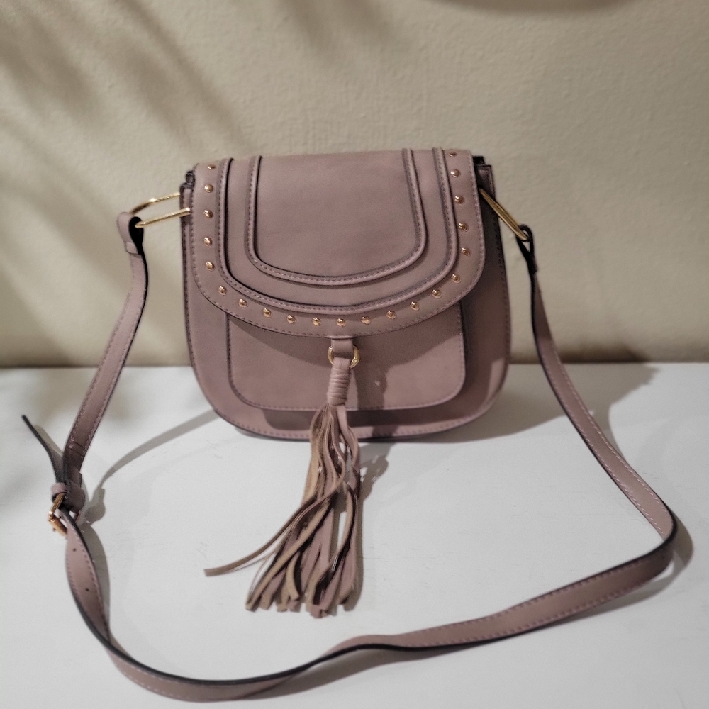 Franco Sarto Beige Crossbody purse Pre Loved